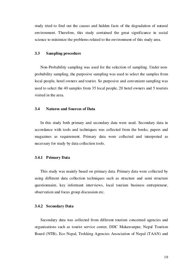 Essay about ecotourism