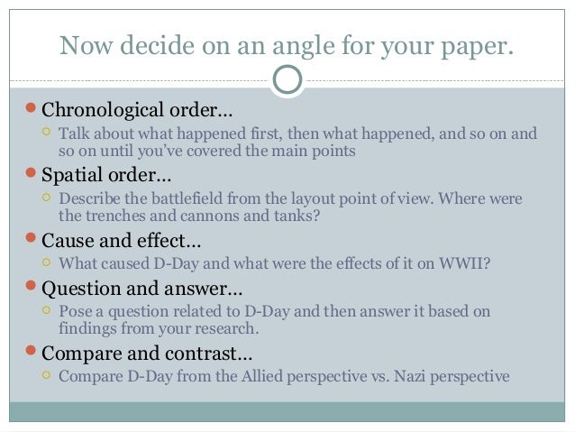 essay paragraph order of importance