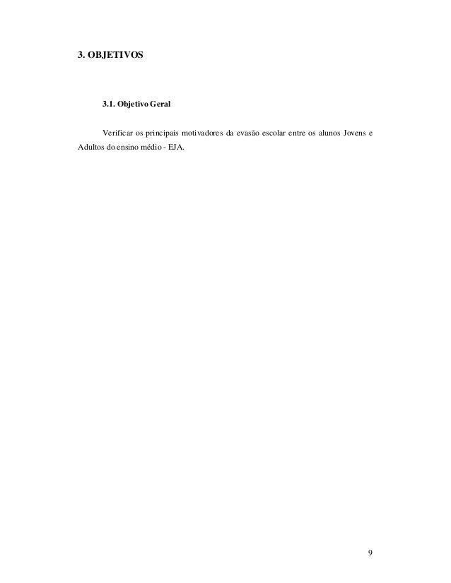 Monografias sobre eja