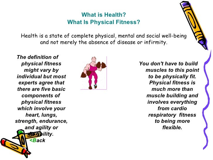 A lesson on Physical Fitness