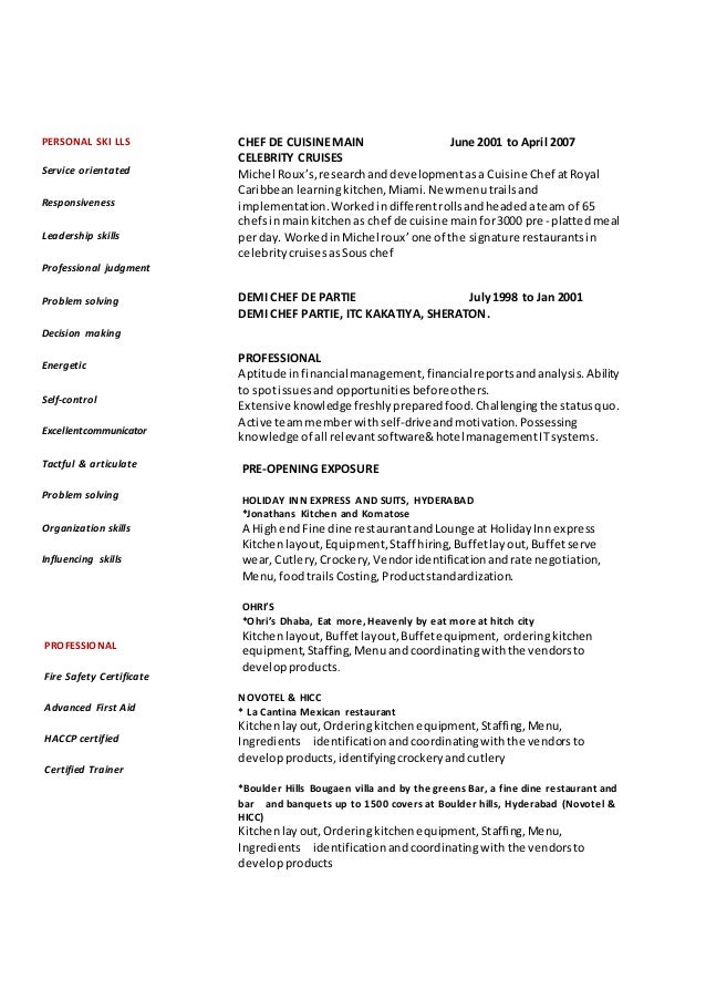 how to organize a resumes