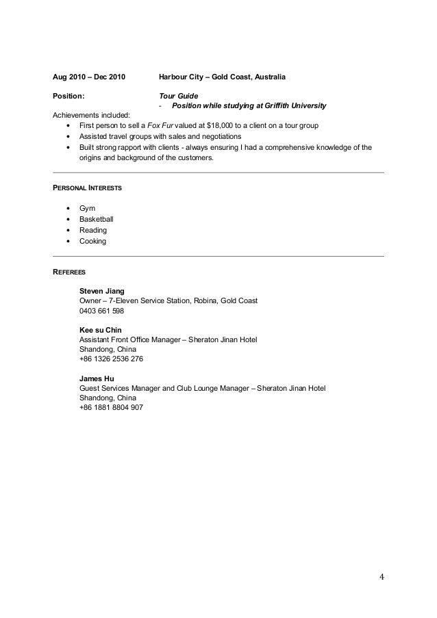tour guide resume example 8 tour guide resume xavierax business