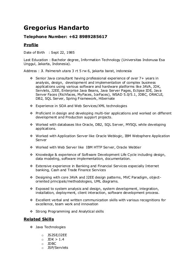 sample resume for sql server dba