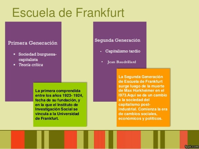 9 escuela de frankfurt