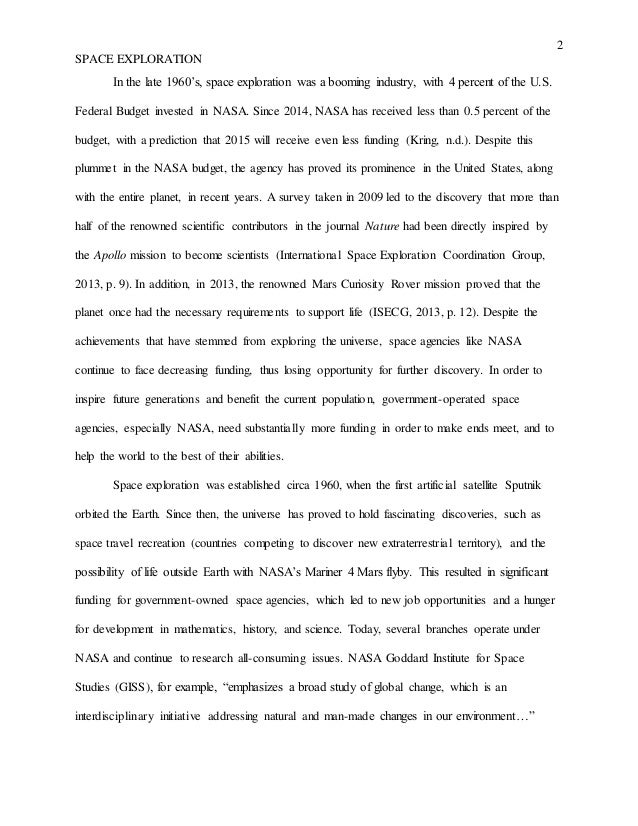 [Essay] Space Exploration - UsingEnglish com