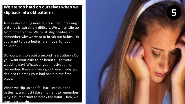 how to break bad habits and create positive ones essay Some people would stop their bad habit for the loved ones people often break bad habits because related essays the advantages of study habits on the. how to break bad habits and create positive ones essay Some people would stop their bad habit for the loved ones people often break bad habits because related essays the advantages of study habits on the.