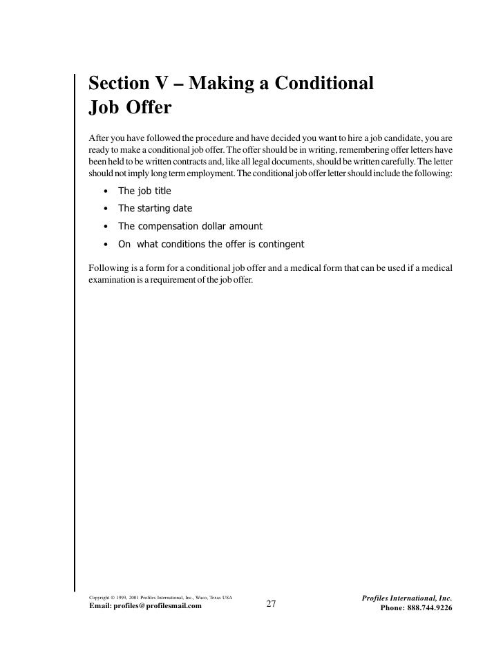 conditional job offer letter kays makehauk co conditional offer of employment letter template