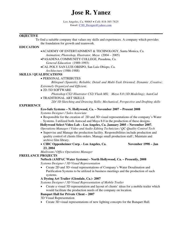 professional attributes for resumes