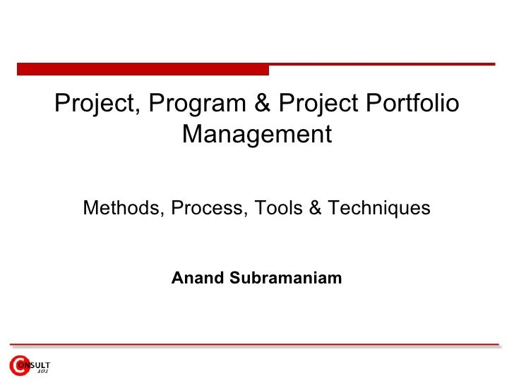 Management Project Program Management