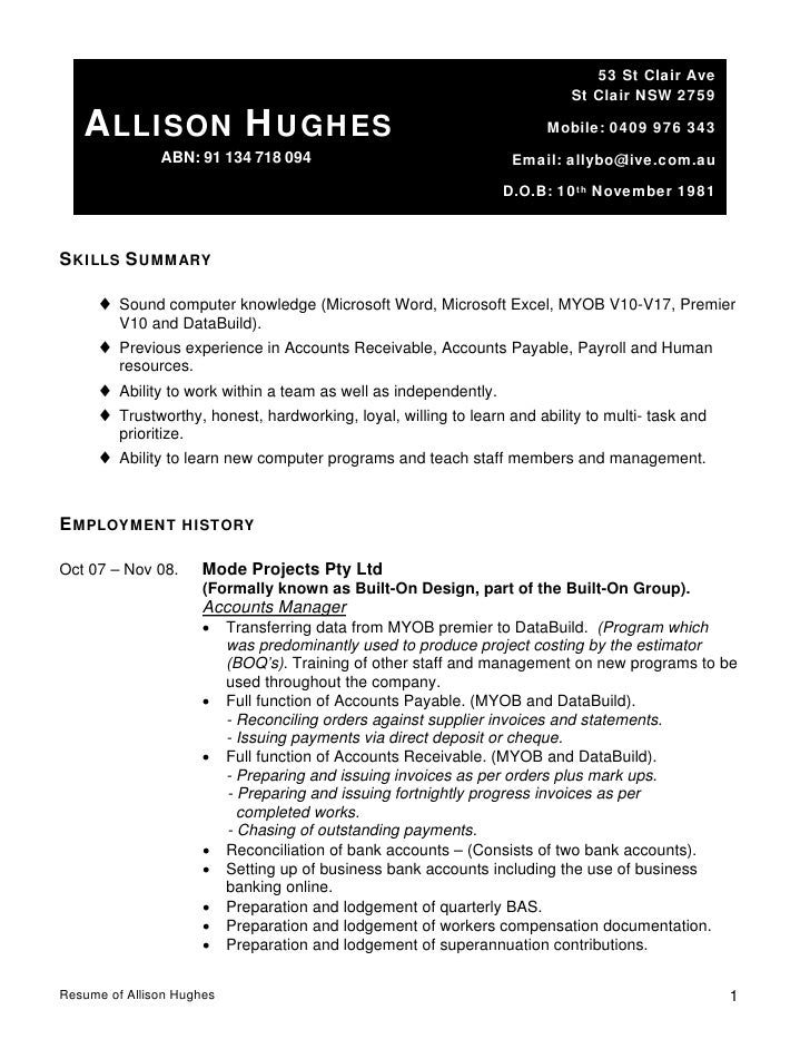 Resume Format Guide: Chronological, Functional, & Combo