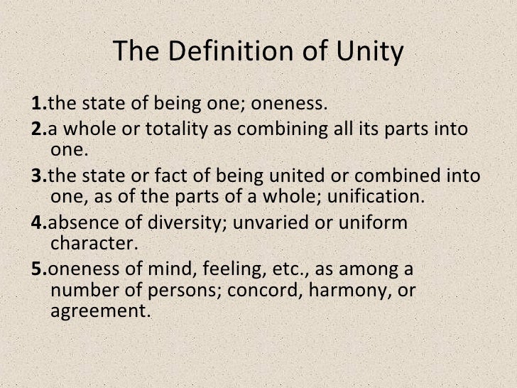 biological unity definition biological unity definition