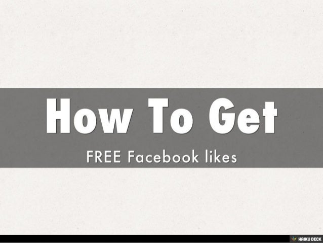 How To Get Free Facebook Like. The Best Facebook Autoliker ...