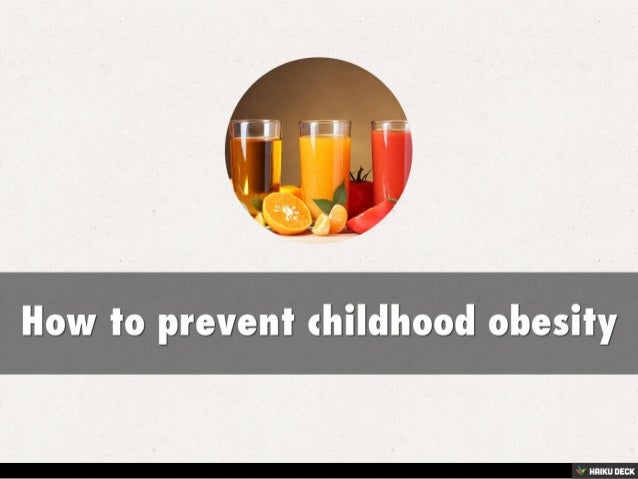 How To Prevent Obesity