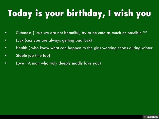 happy birthday my best friend always winter never christmas