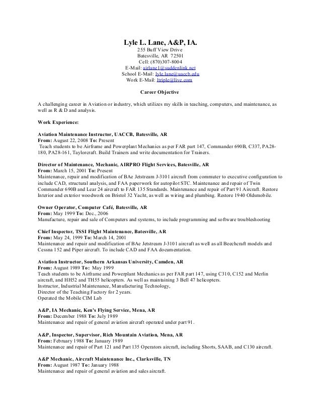 completing a resumes