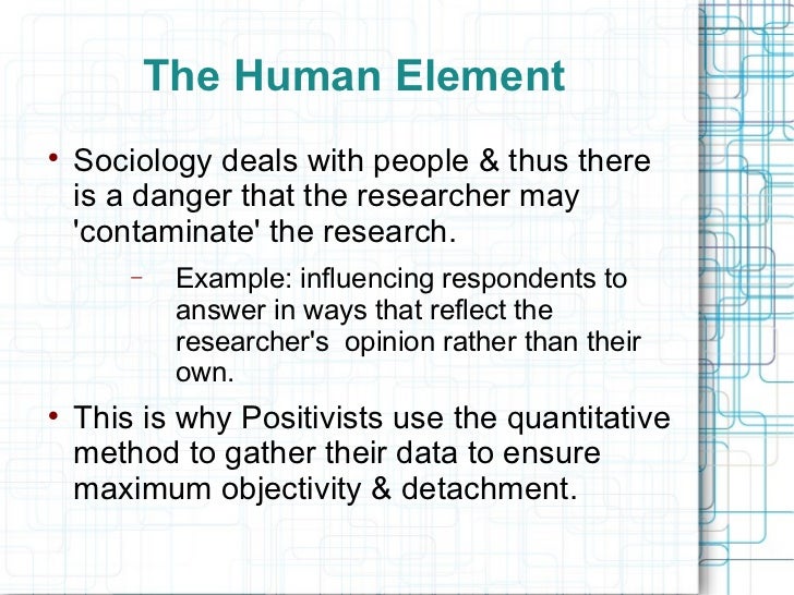 Positivist research definition