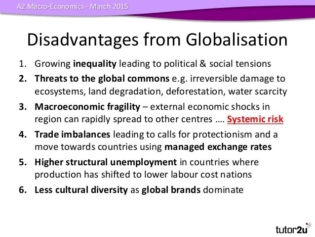 Advantages And Disadvantages Of Globalization In Developing