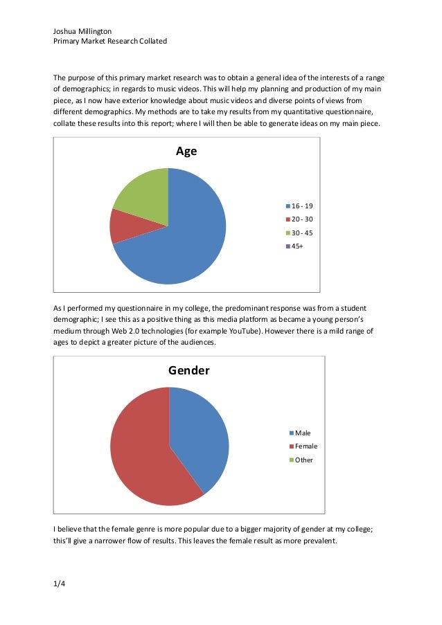 As media coursework report