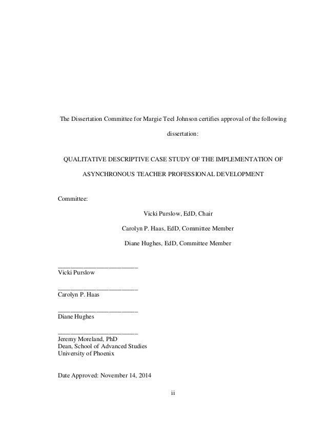 Order Of Dissertation Pages