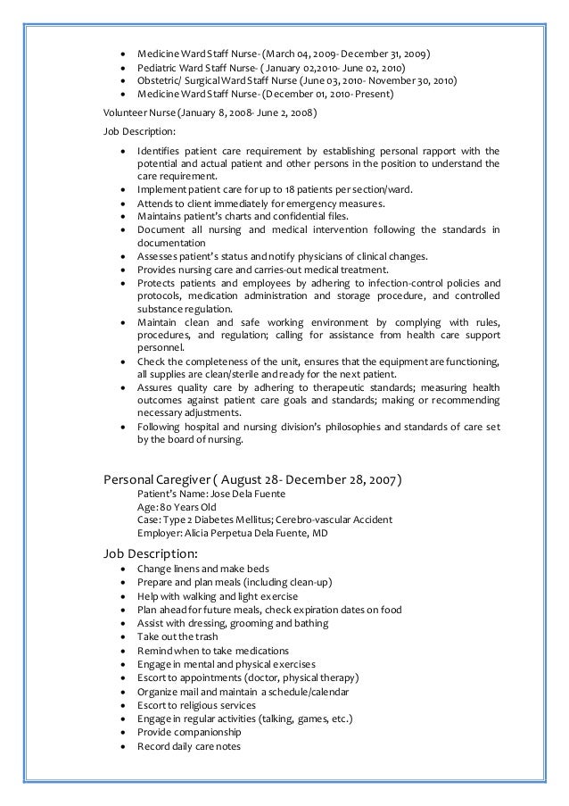 Emergency Room Staff Nurse Duties And Responsibilities Emergency Room Staff Nurse Duties And Responsibilities