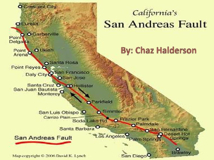 san andres fault line