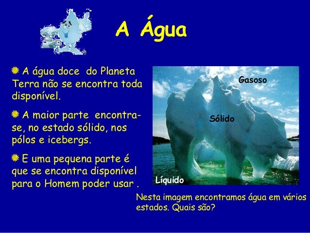 A agua