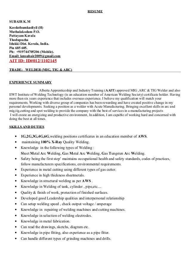 Offshore Welder Sle Resume tig welder sle resume 28 images structural welder resume sales welder lewesmr stainless Offshore Welder Sle Resume tig welder sle resume 28 images structural welder resume sales welder lewesmr stainless