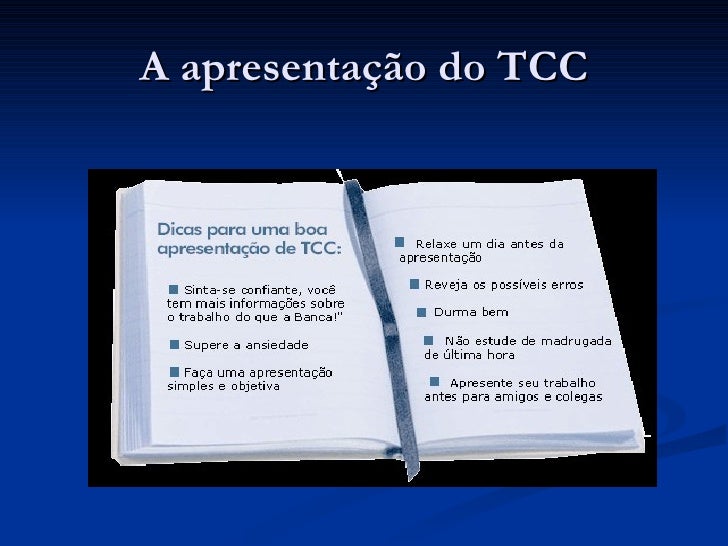 Dicas de slides para apresentação Dicas de slides para apresentação