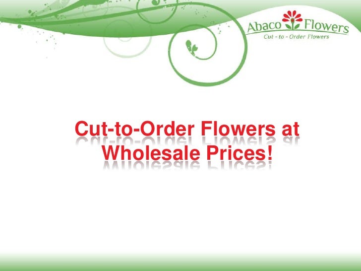 Wholesale cut flowers for wedding