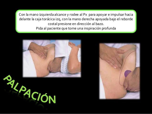 Ha soplado la espalda duele el lado