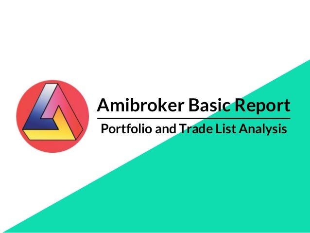 Quantitative trading systems amibroker