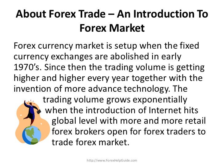Introduction of forex trading