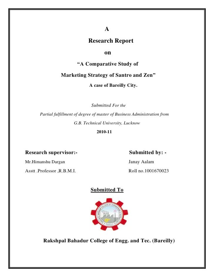 Maruti Suzuki Mba Project Download Maruti Suzuki Mba Project Download
