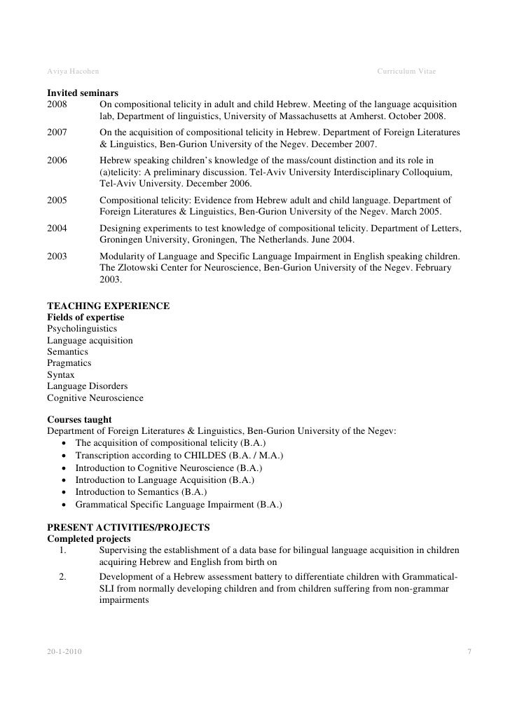academic presentation example