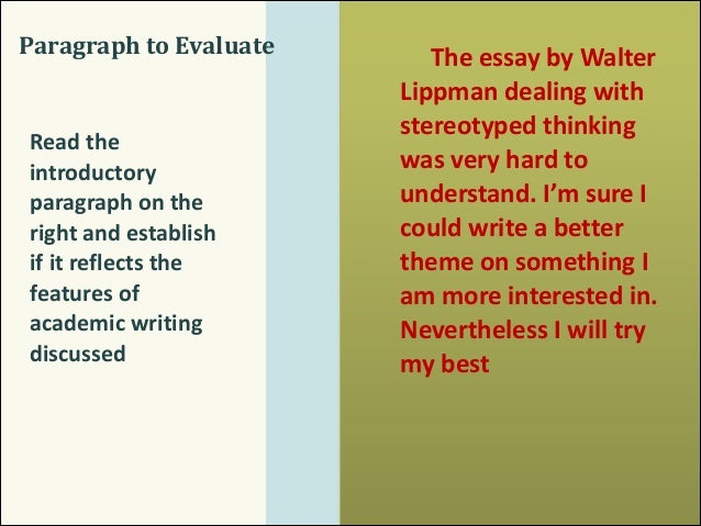 features of evaluative essay features of evaluative essay