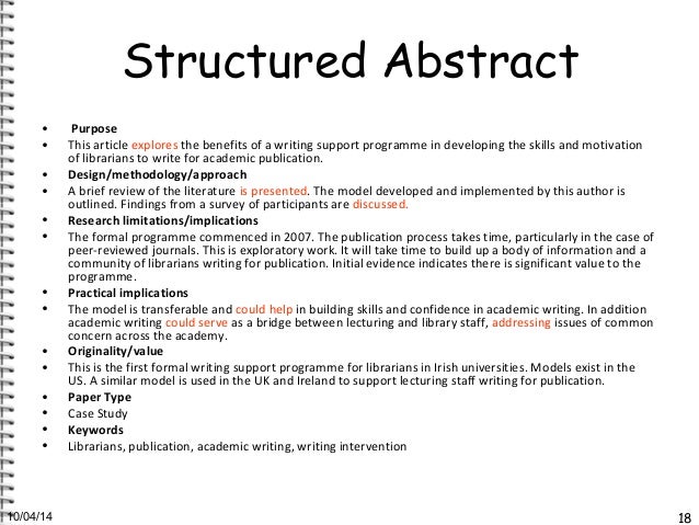 Write research paper conference