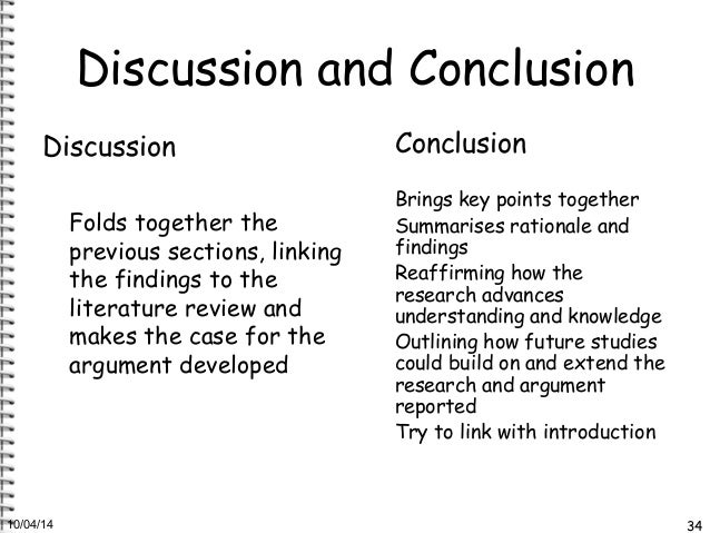Discussion Thesis