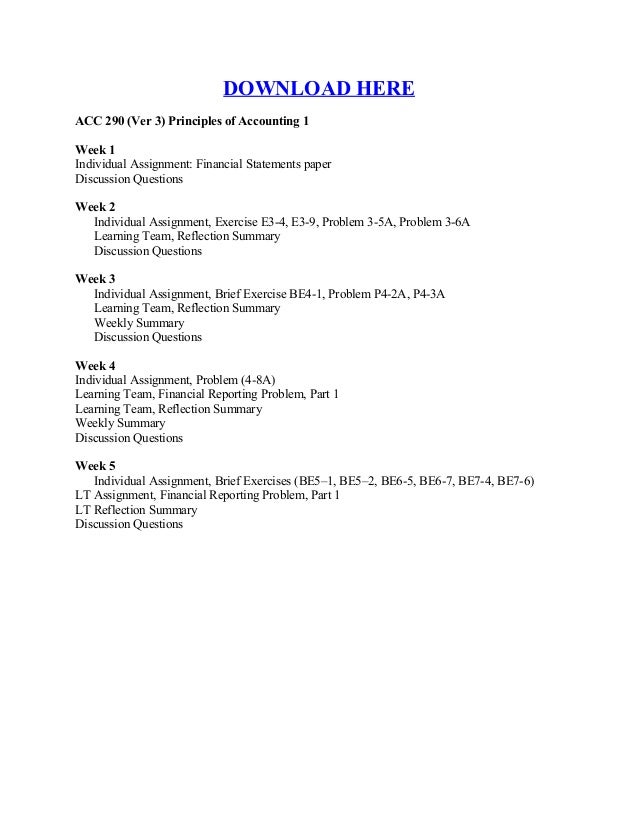 acc 290 entire course Search for more tutorials here - acc 290 entire course: ph. acc 290 entire course Search for more tutorials here - acc 290 entire course: ph.