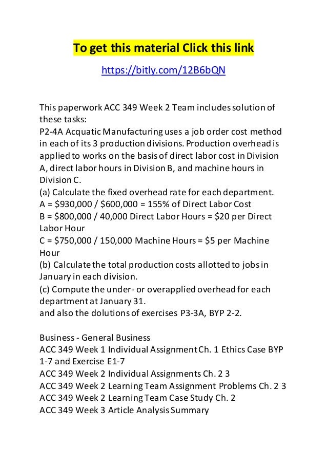 acc 349 week 5 individual Read story acc 349 entire course by drjame with 160 reads course, acc, 349 acc 349 – week 5 – individual assignment ch 8, 9. acc 349 week 5 individual Read story acc 349 entire course by drjame with 160 reads course, acc, 349 acc 349 – week 5 – individual assignment ch 8, 9.