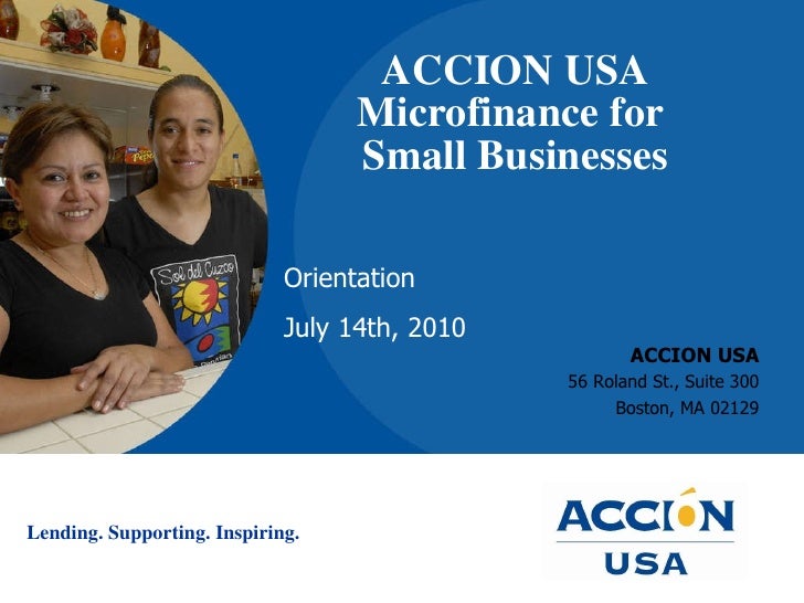 Accion Usa Boston