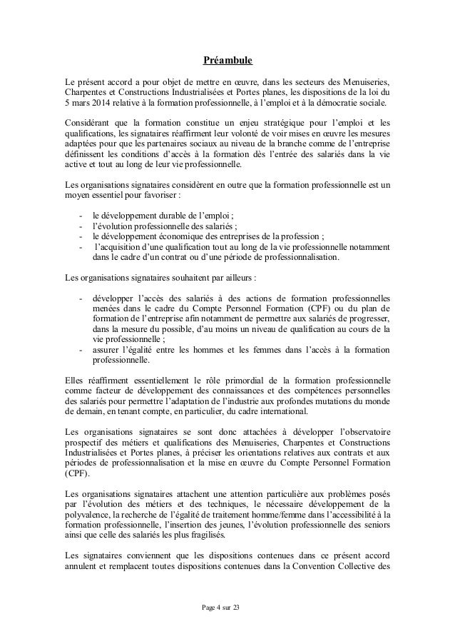 Menuiseries charpentes et constructions industrialisées et des portes planes