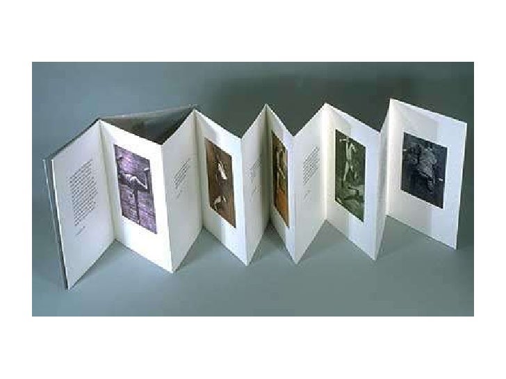 accordion book project