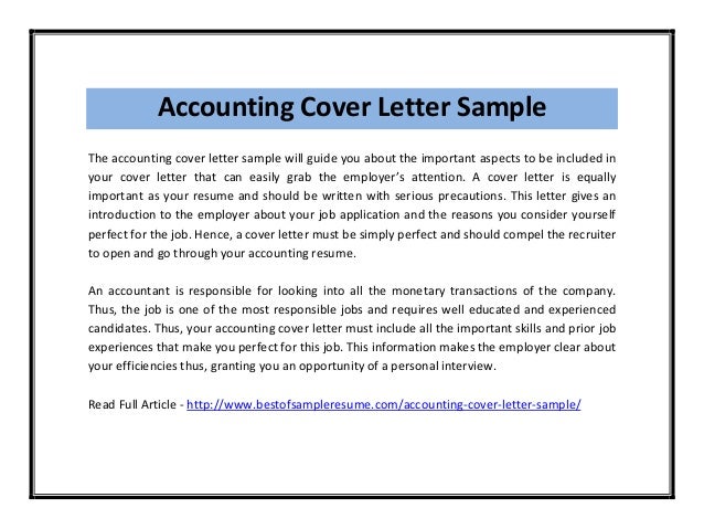 job application cover letter samples