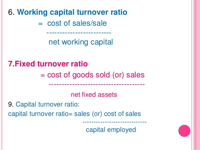 working capital turnover adalah working capital turnover adalah