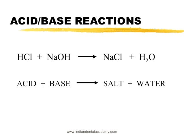 acidic salts