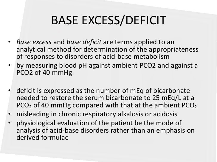 Acid base balance