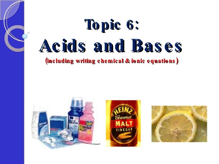 Acids And Bases