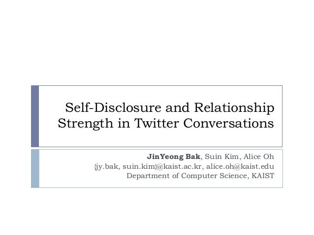 self disclosure in relationships essay Therapist’s self-disclosure in therapeutic relationships essay examples therapist’s self-disclosure in therapeutic relationships essay essay on self disclosure. self disclosure in relationships essay Therapist’s self-disclosure in therapeutic relationships essay examples therapist’s self-disclosure in therapeutic relationships essay essay on self disclosure.