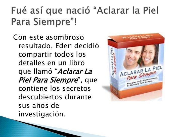 La desaparición de las manchas de pigmento sobre la persona por la crema