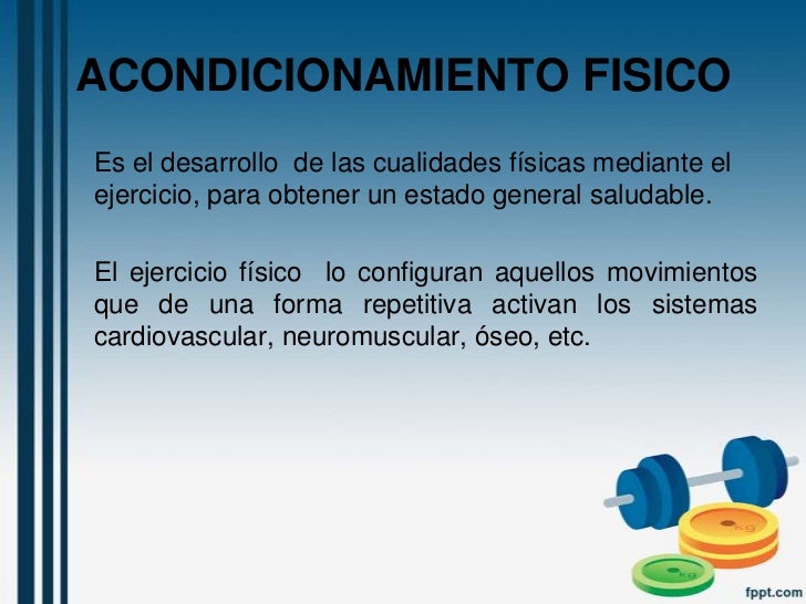 Acondicionamiento fisico